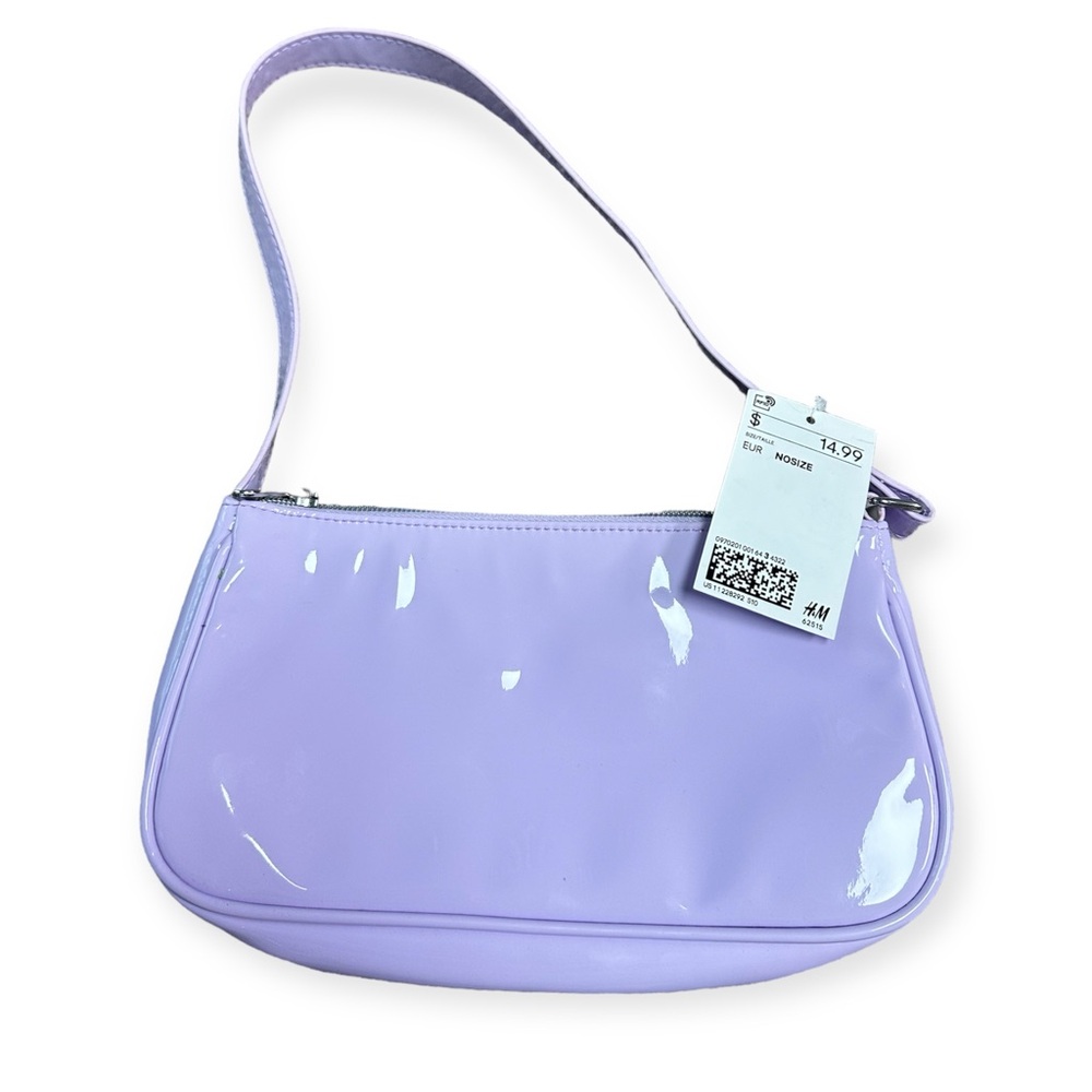 Purple Patent Handbag